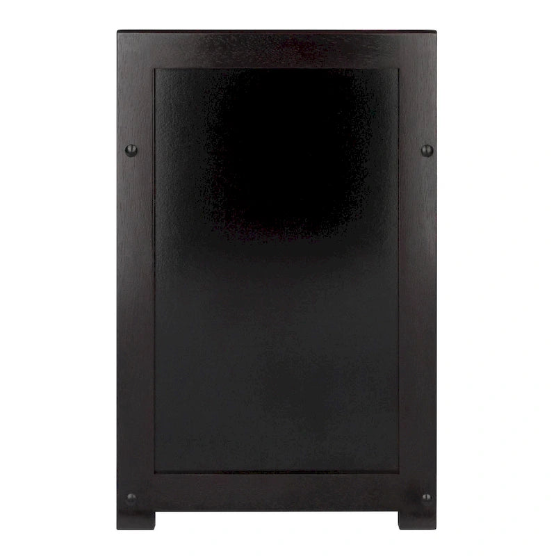 Panca Contenitore 4 Posti 3 Cesti Intrecciati Pieghevoli Espresso Cioccolato 95 cm