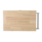 Carrello da cucina grigio/bianco/nero con ruote, stile contemporaneo