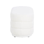 Pouf Sherpa Oblungo Halley White