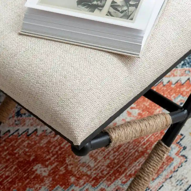 Sgabello accentato Ella Boho Campaign