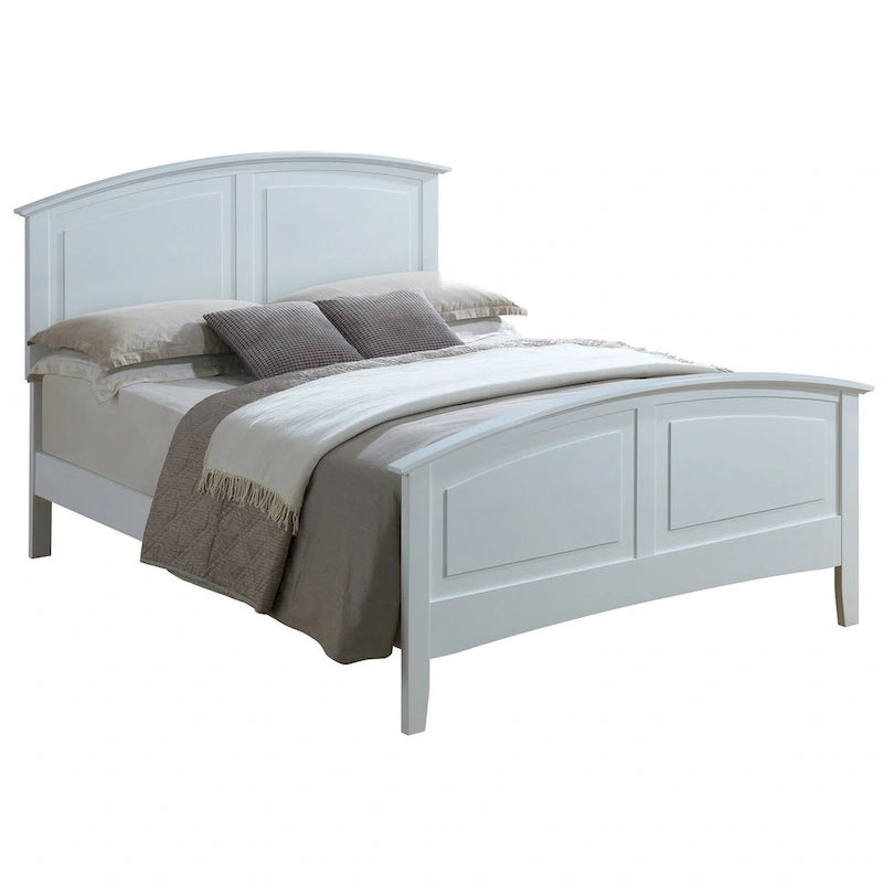 Letto matrimoniale Hammond con testiera ricurva