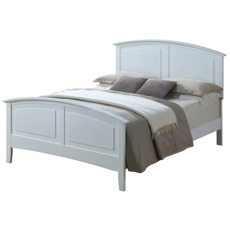 Letto matrimoniale Hammond con testiera ricurva