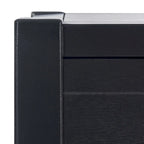 Marrone / Nero / Bianco anticato / Grigio Consolle a 2 cassetti, Stile Tradizionale