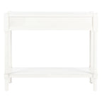 Marrone / Nero / Bianco anticato / Grigio Consolle a 2 cassetti, Stile Tradizionale