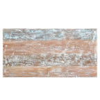 Tavolo da pranzo intagliato in legno riciclato Driftwood -83 - 83