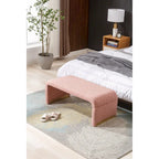 Panca con Gambe in Metallo Dorato